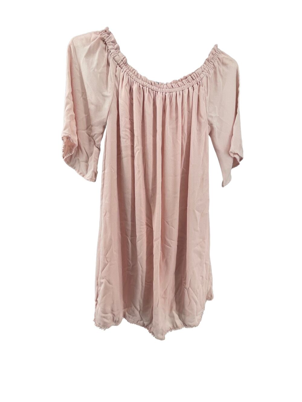 Pink Republic Girls Pink Short Sleeve Mini Dress Youth Size Large